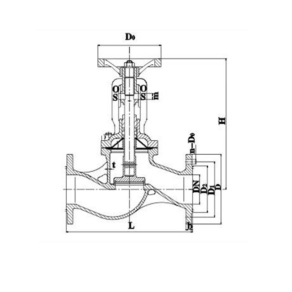 CBT3945-2002 Marine cast steel flange stop valves with Corrugated pipe1.jpg