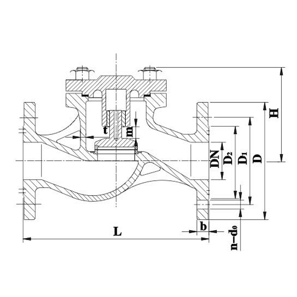 CBT3944-2002 Stainless Steel Flange check valve.jpg